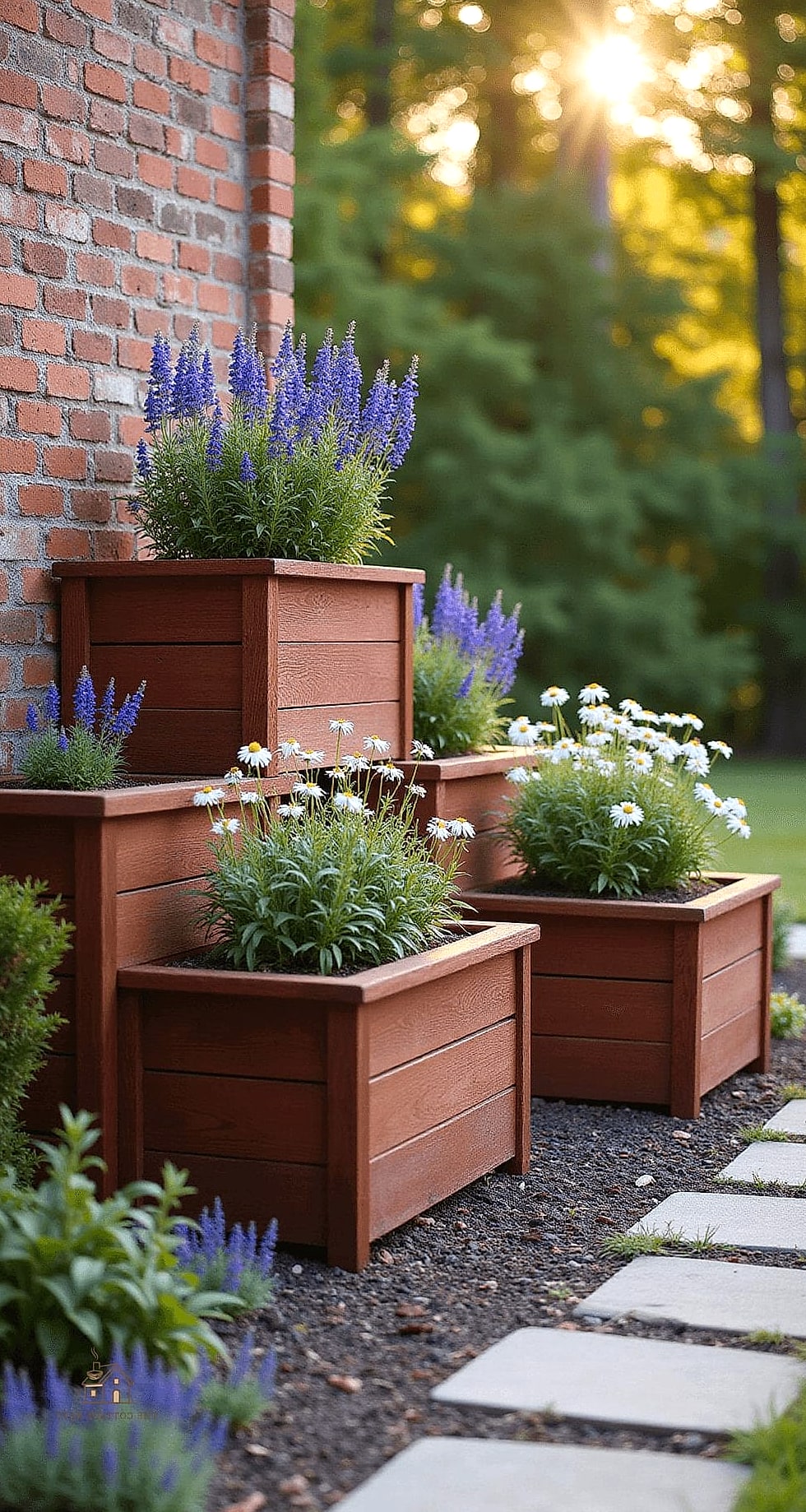 45 Stunning Corner Flower Bed Ideas You'll Absolutely Love 7 Raised Corner Planter Bed