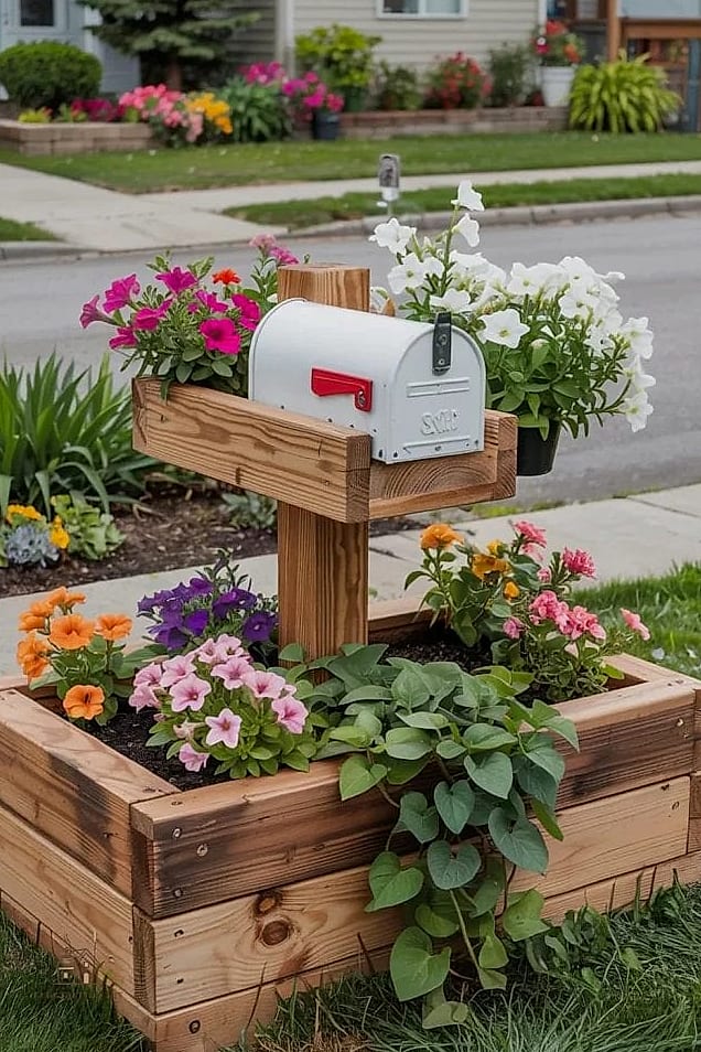 Raised Timber Bed