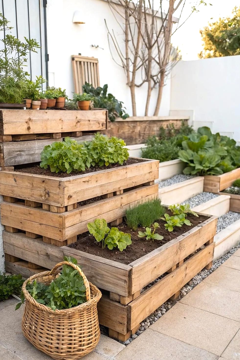 45 Creative Pallet Garden Ideas That Will Inspire You 5 Raised Vegetable Bed