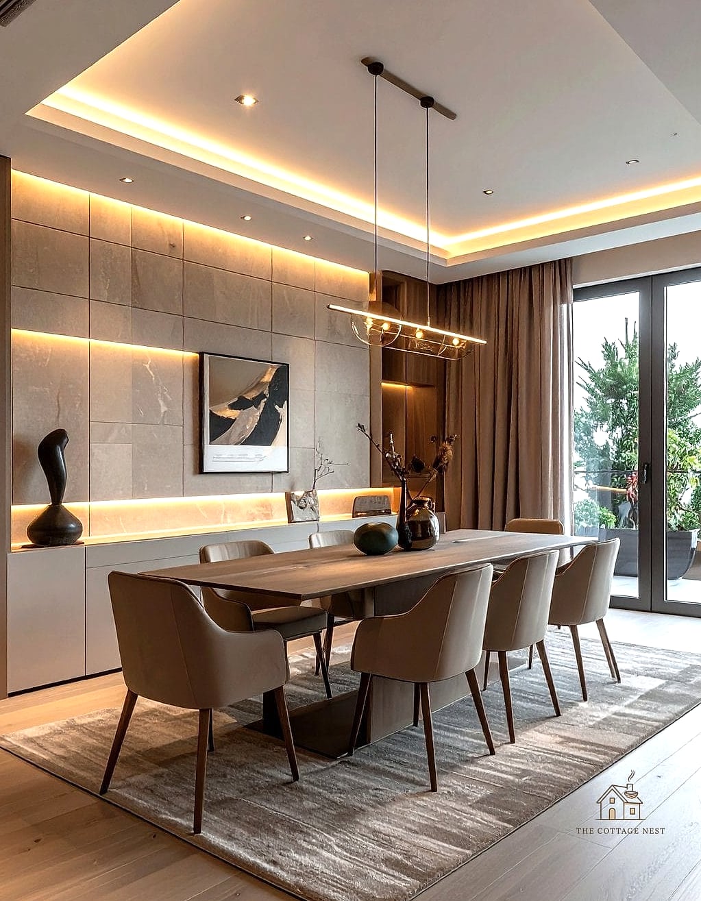 50 Amazing Dining Room Built In Ideas on a Budget 16 Recessed Wall Niche for Display