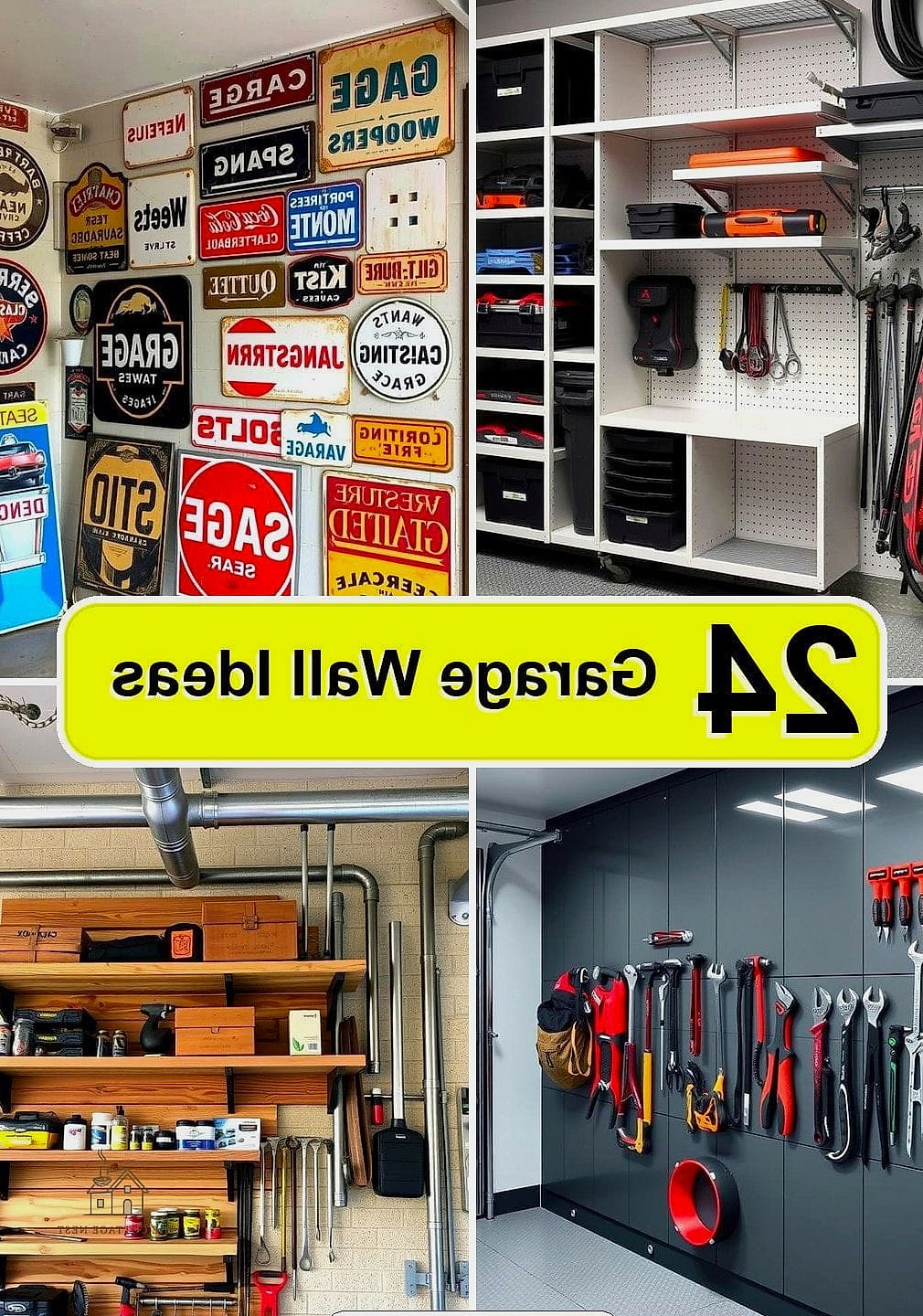 45 Stunning Garage Organization Ideas You'll Absolutely Love 42 Recessed Wall Storage Niches