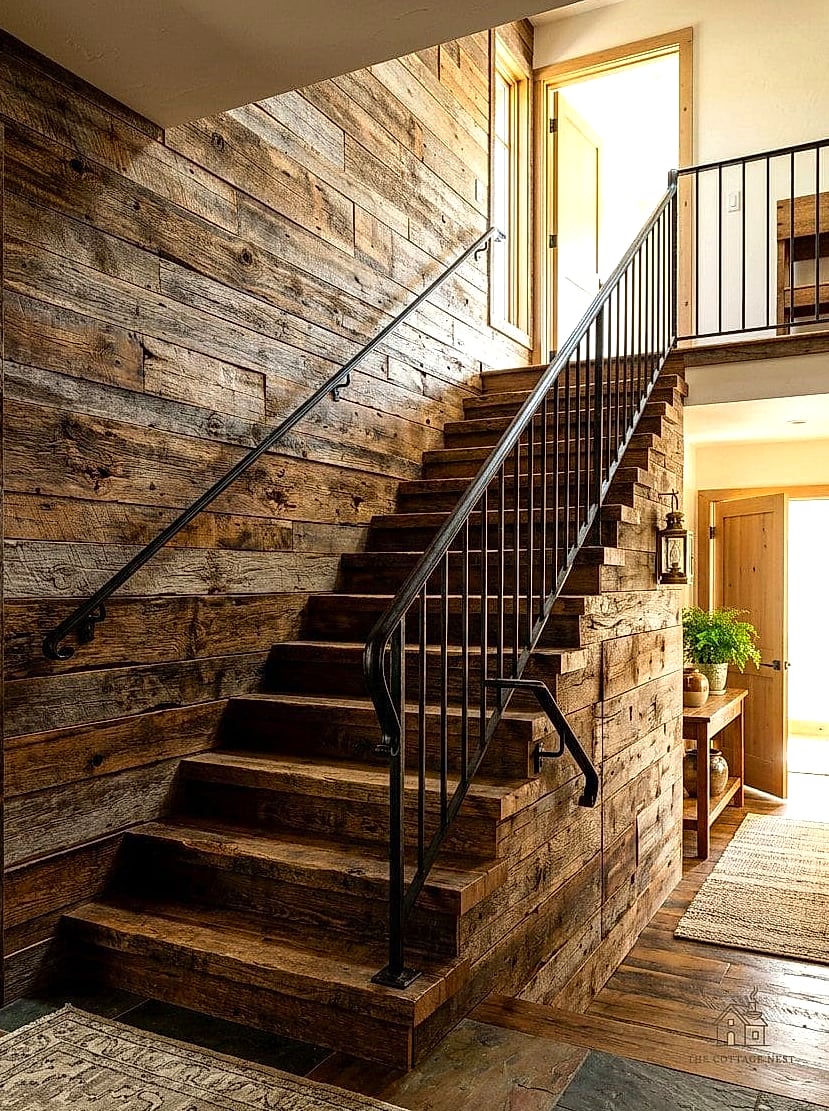 Reclaimed Wood Accent Wall