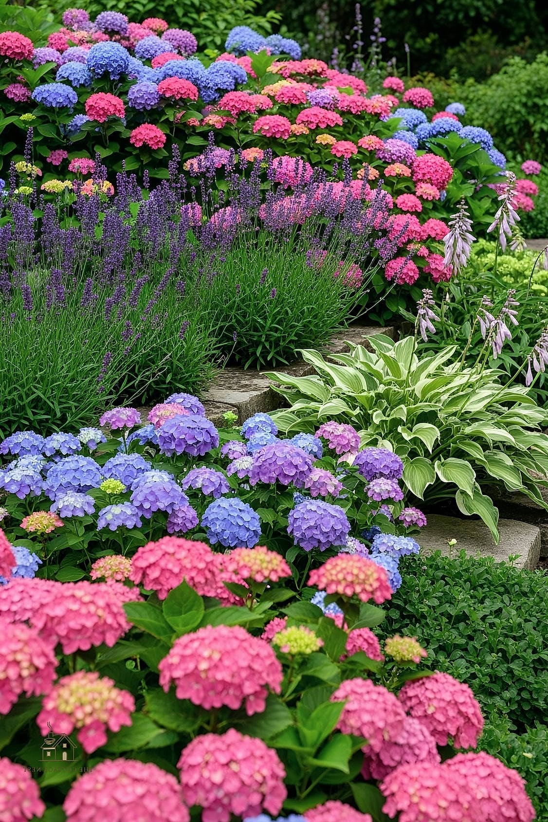 Repeat One Color Palette Across the Whole Yard