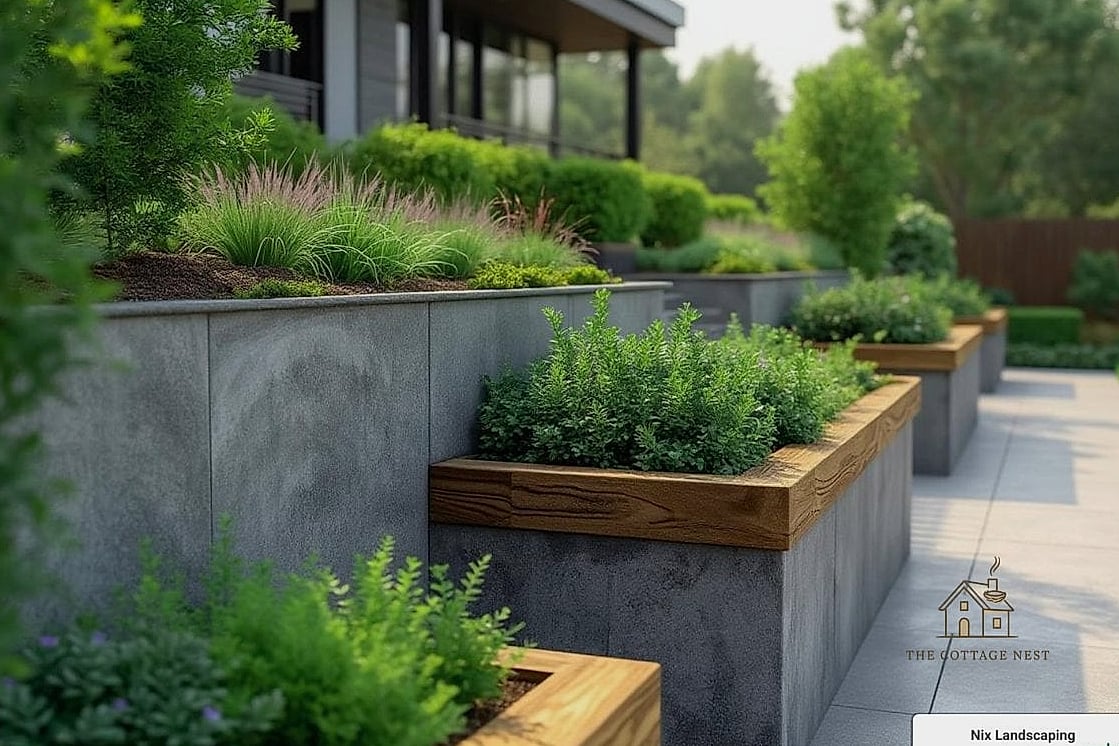 30 Beautiful Retaining Wall Ideas to Transform Your Space 15 Retaining Walls with Planter Pockets