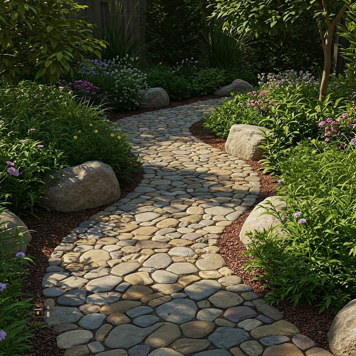 Rock Garden Pathway Stepping Stones
