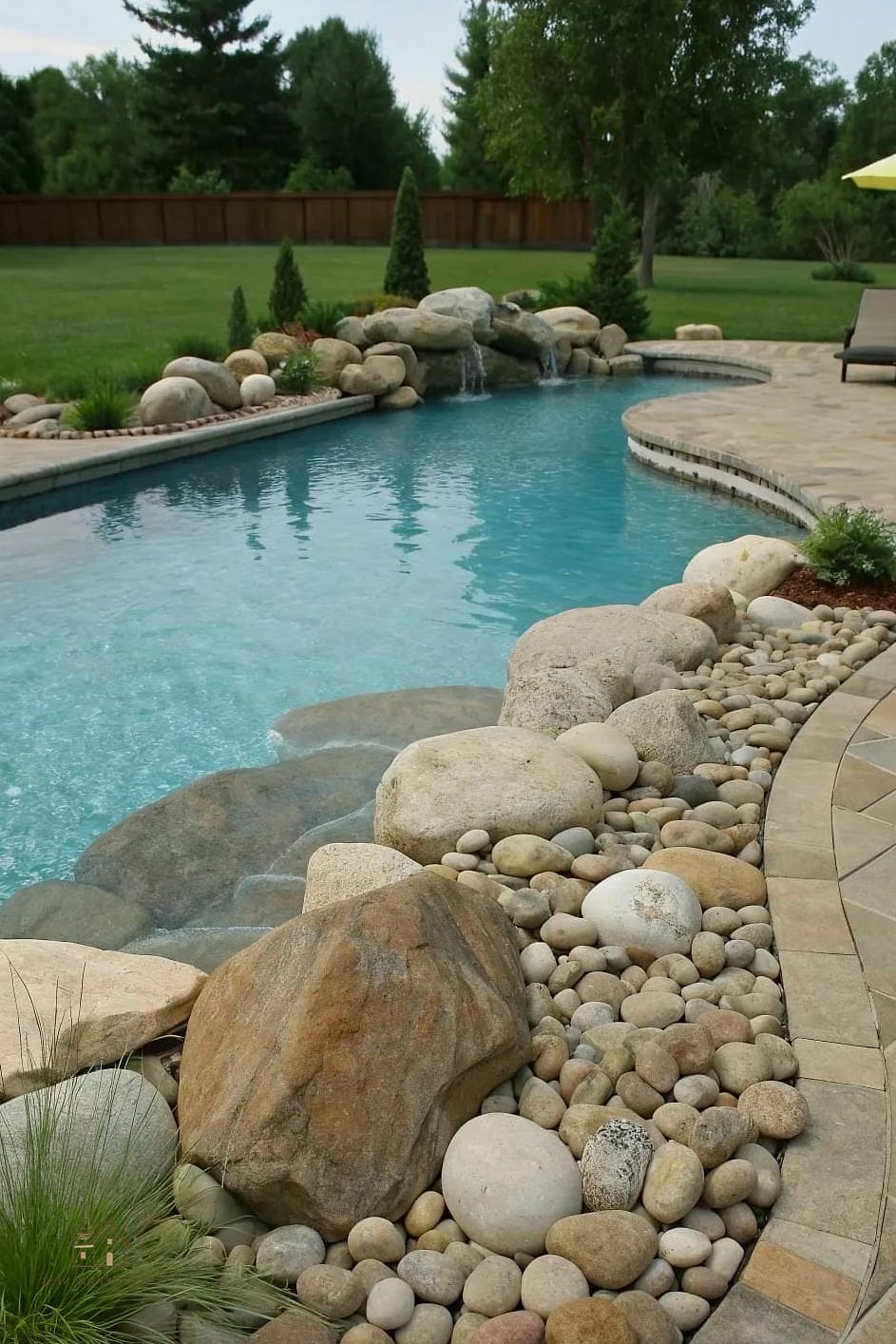 Rock Garden Pool Surround