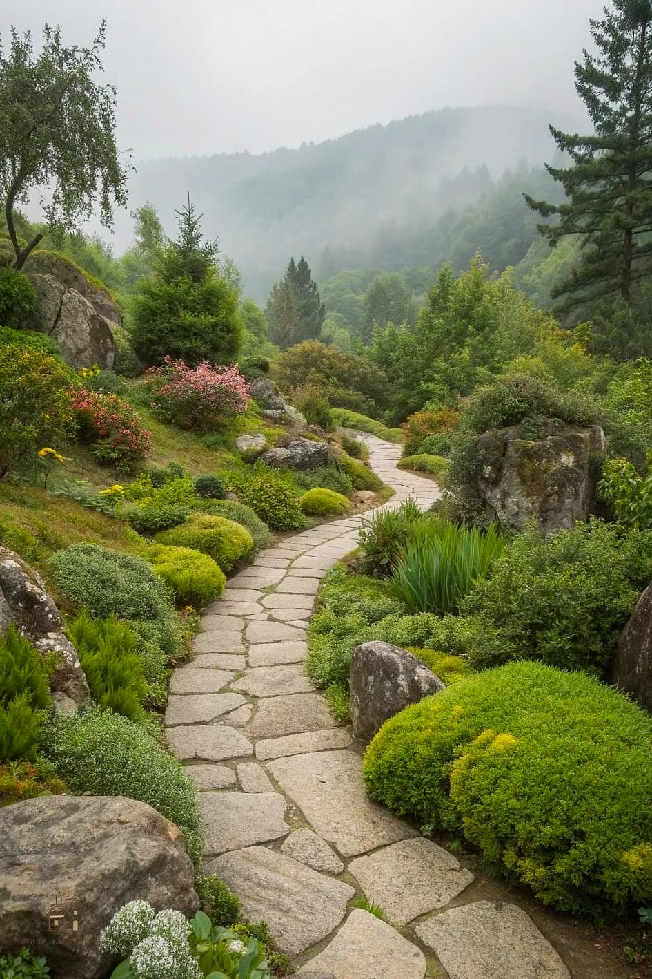 15 Stunning Rock Garden Ideas You'll Absolutely Love 8 Rock Garden Pathway