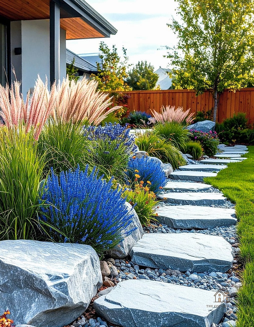 15 Stunning Rock Garden Ideas You'll Absolutely Love 11 Rock Garden with Ornamental Grasses