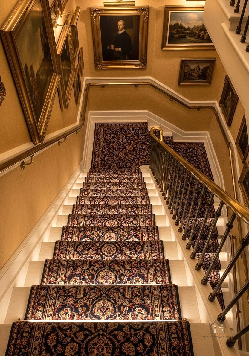 50 Clever Staircase Lighting Ideas for Every Style 40 Runner-Integrated LED Edge Lighting