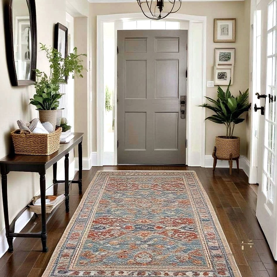 20 Cozy Entryway Runner Rug Ideas Worth Pinning 19 Runner Rugs in Warm Neutral Tones