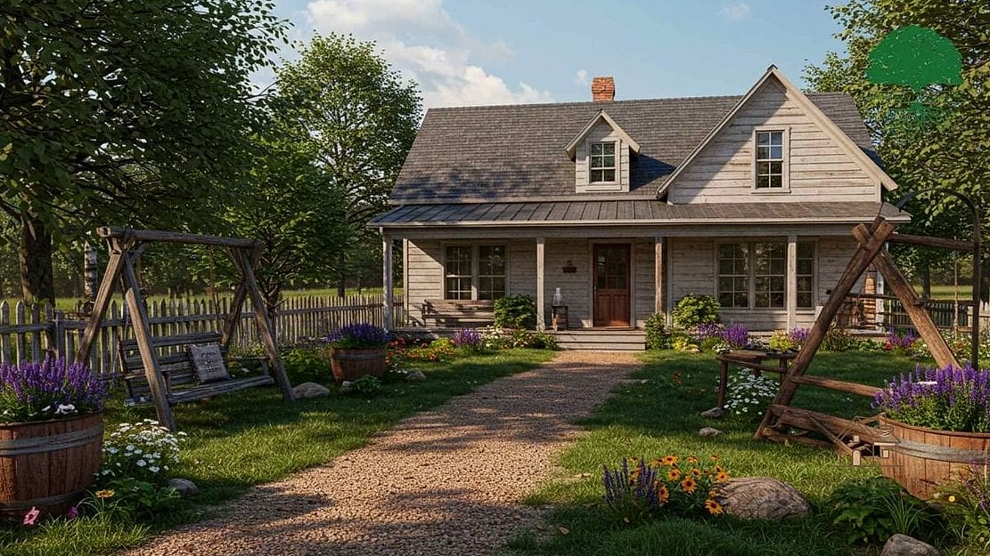 45 Gorgeous Front Yard Garden Ideas That Are Totally Doable 41 A Rustic Farmhouse Garden