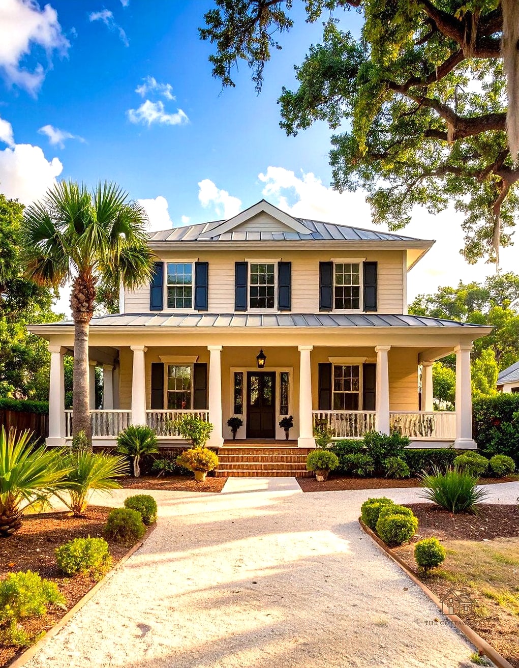 30 Dreamy Florida Landscaping Ideas to Try This Season 18 Rustic Florida Cracker-Style Garden
