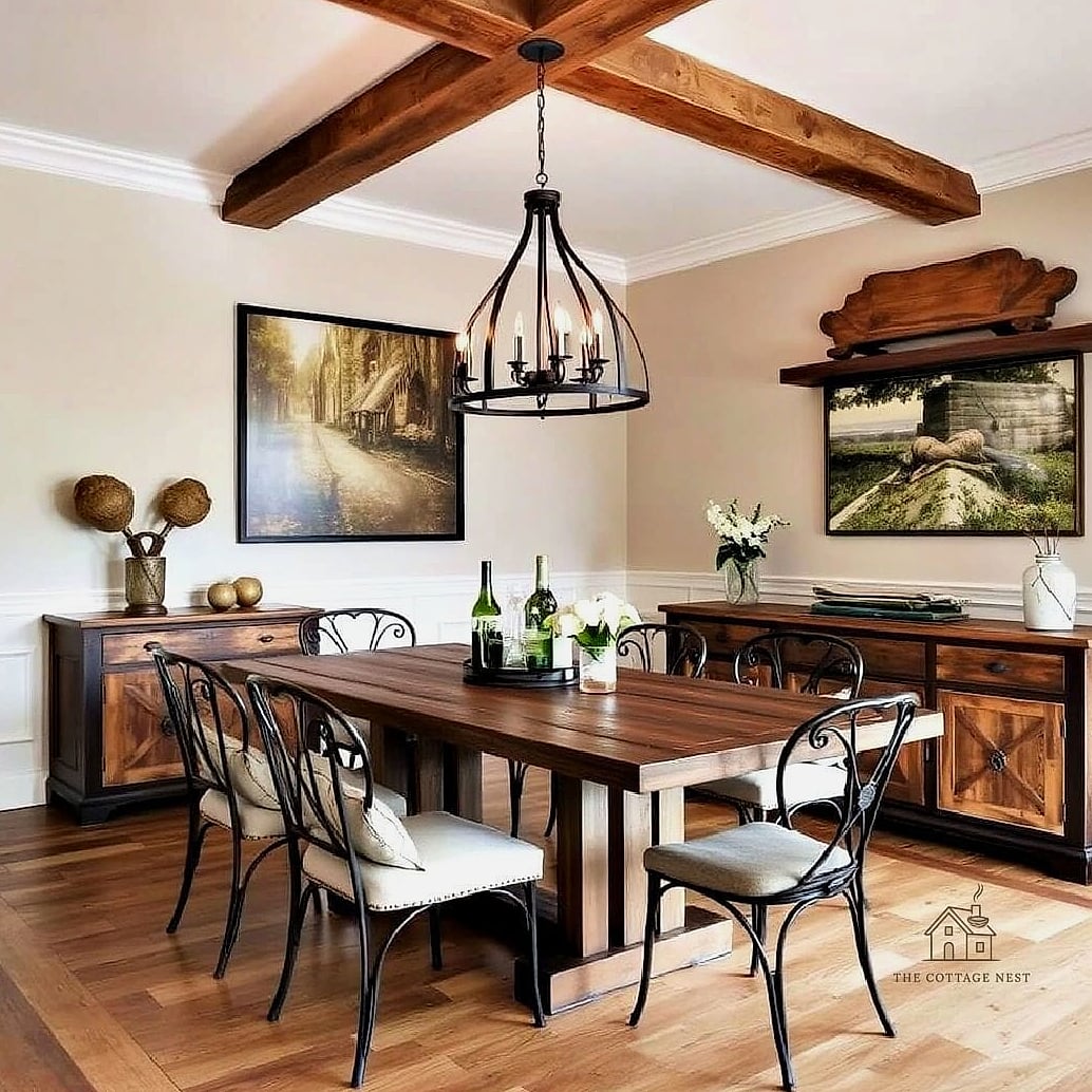 50 Cozy Dining Room Lighting Over Table Worth Pinning 44 Rustic Metal Lantern Chandelier