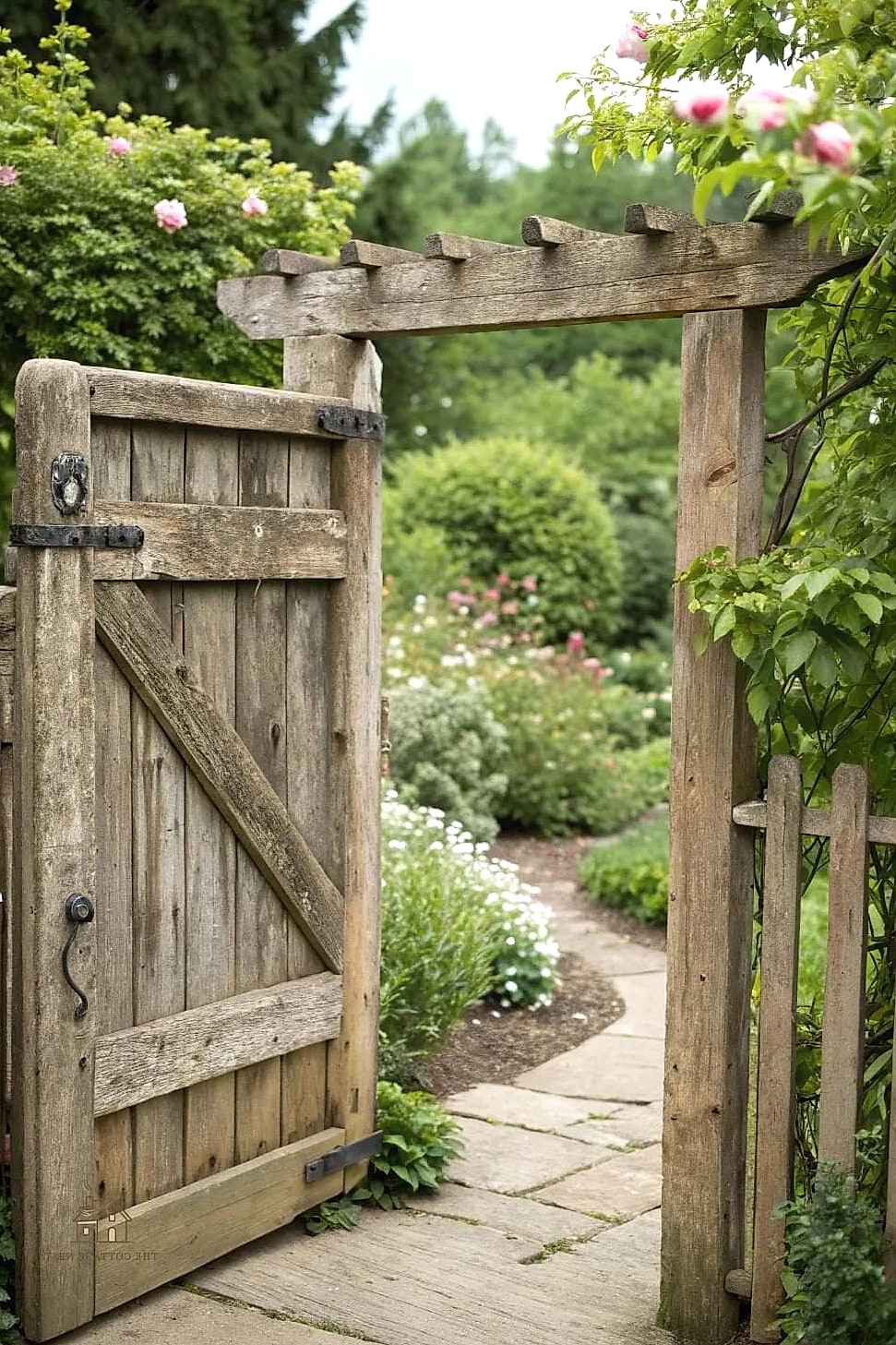 Rustic Reclaimed Wood Gate