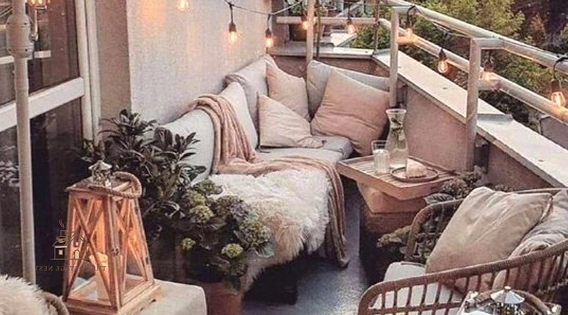 30 Cozy Fall Balcony Decor Apartment Worth Pinning 11 Rust and Terracotta Color Palette Throughout