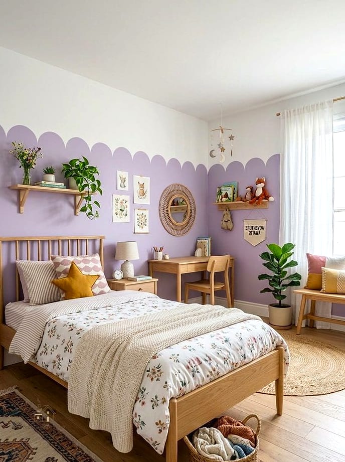 Scalloped Edge Curtains