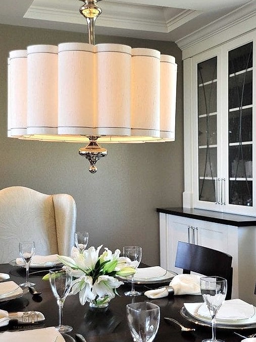 50 Cozy Dining Room Lighting Over Table Worth Pinning 17 Scalloped Shade Pendant Trio