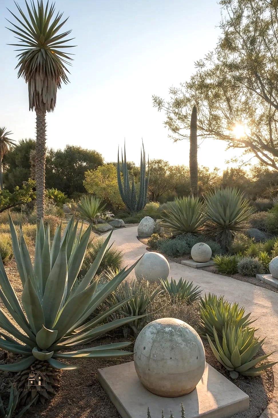30 Dreamy Florida Landscaping Ideas to Try This Season 28 Sculptural Agave Rock Garden