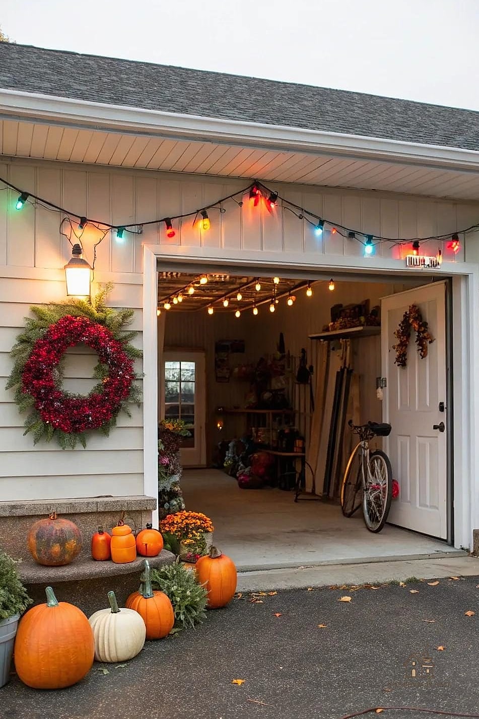 45 Stunning Garage Entryway Ideas You'll Absolutely Love 44 Seasonal Decor Rotation Shelf