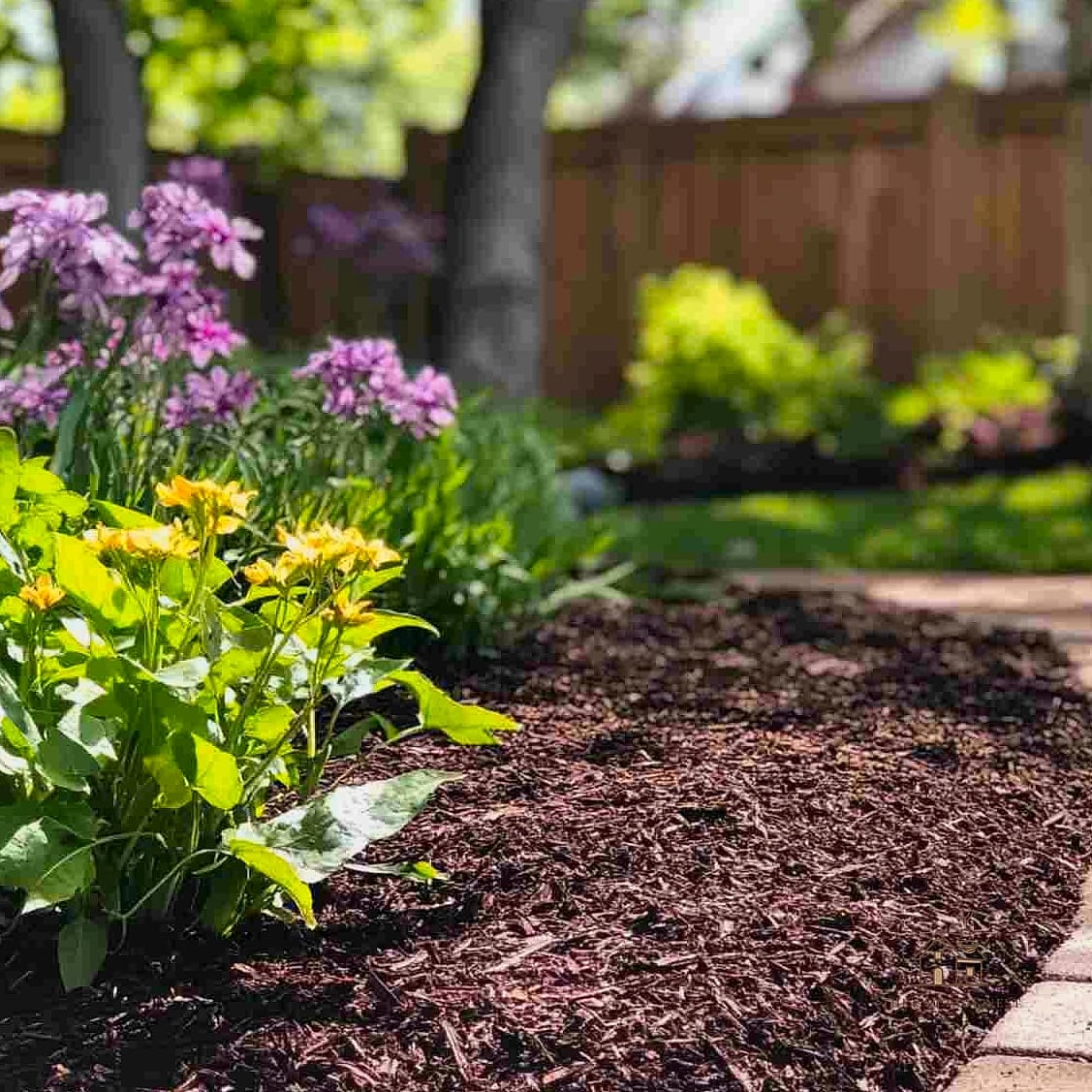 Seasonal Mulch Refresh for Curb Appeal
