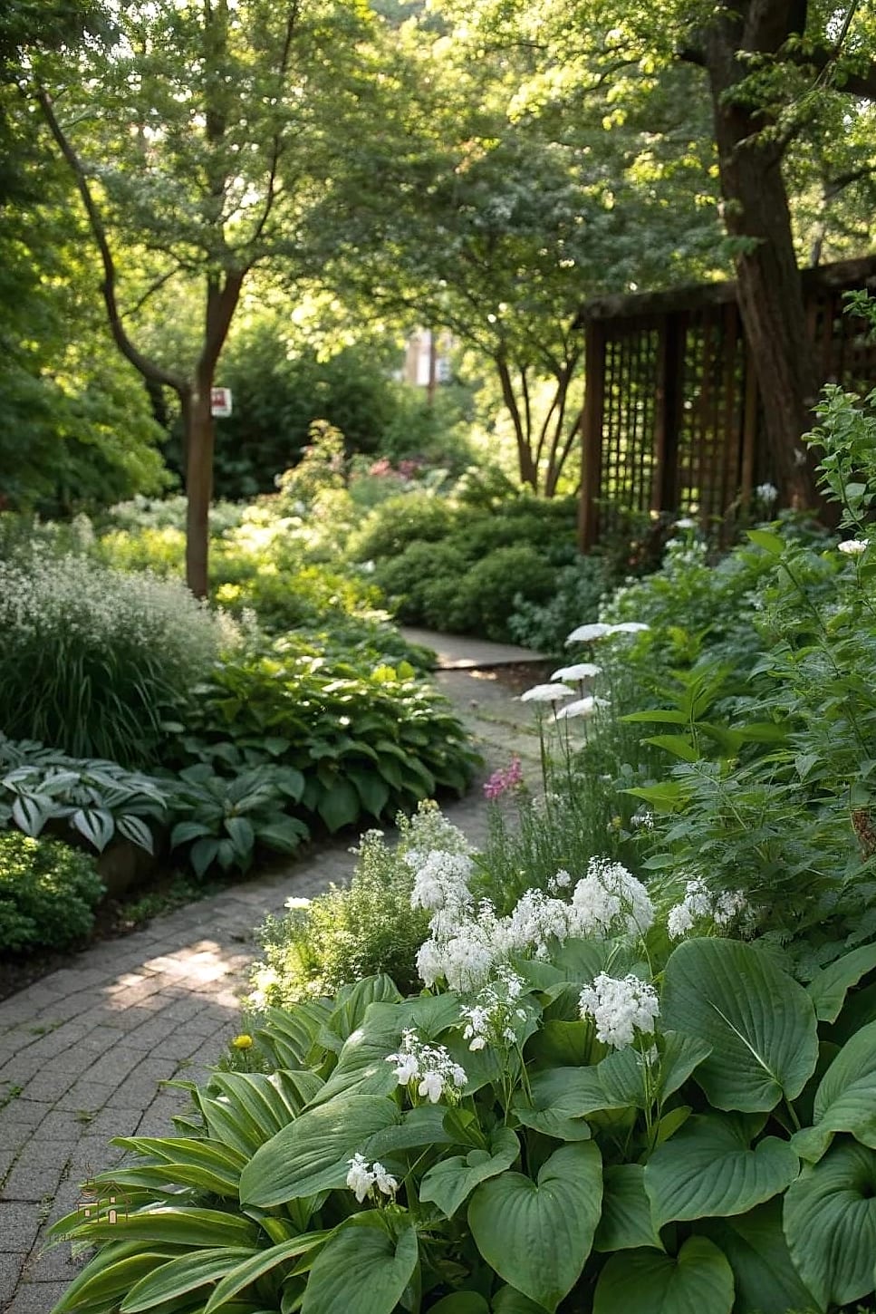Shade Garden Retreat
