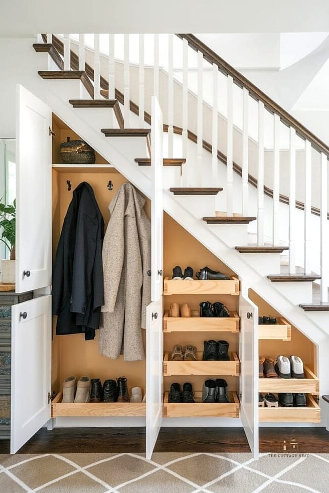 Shoe and Coat Combo Closet