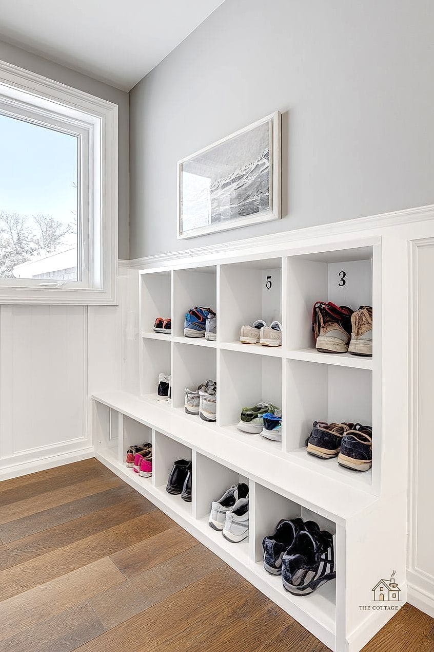 40 Amazing Small Entryway Shoe Storage Ideas on a Budget 22 Shoe Storage Cubby Bench Combo