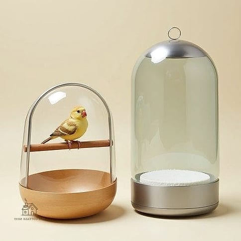 20 Clever Unique Bird Houses for Every Style 19 Sleek Ceramic Dome House