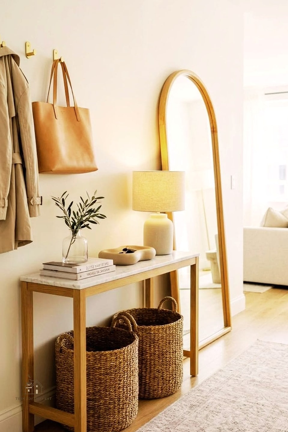 Slim Console Table With Drawers