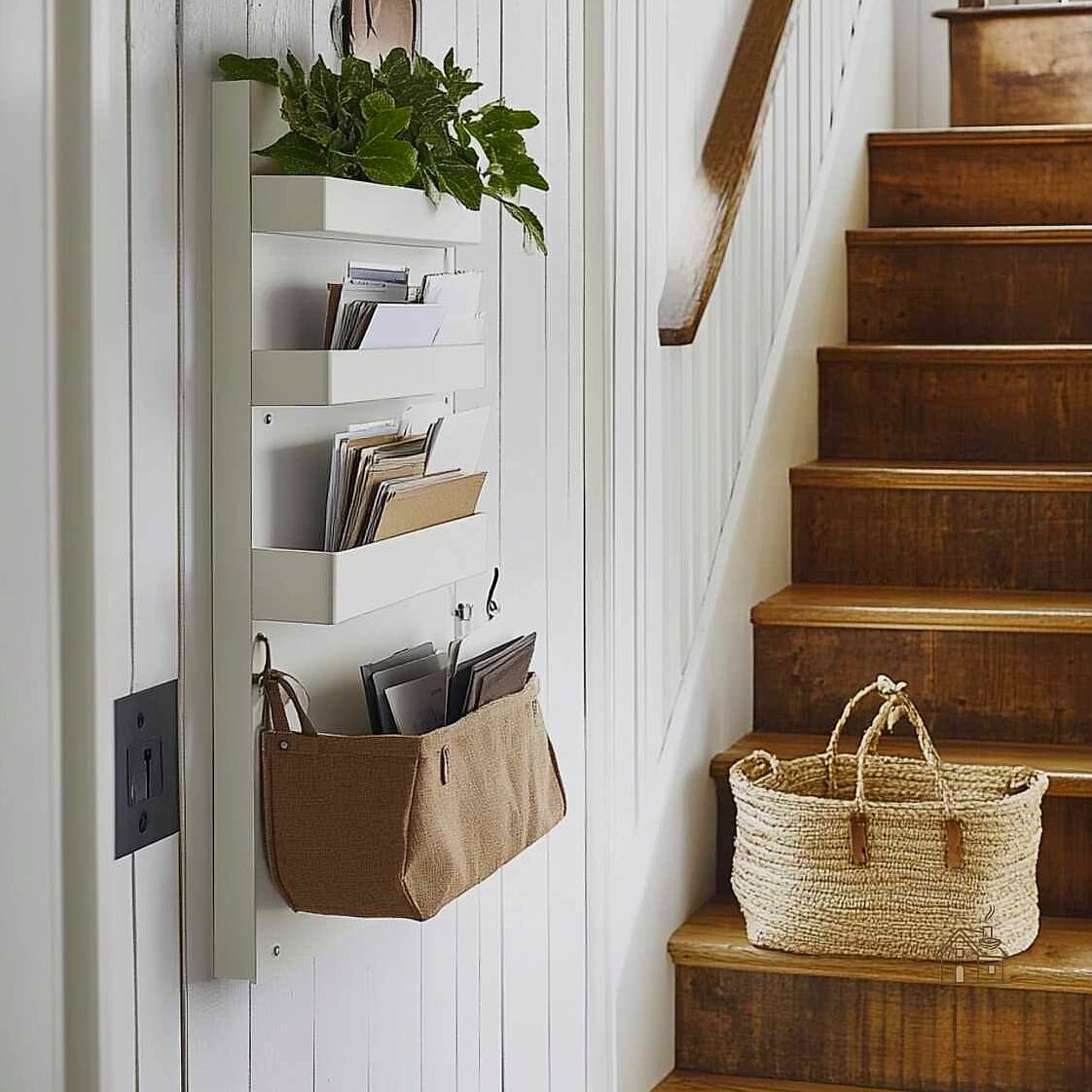 35 Creative Narrow Entryway Ideas That Will Inspire You 35 Slim Mail and Key Organizer