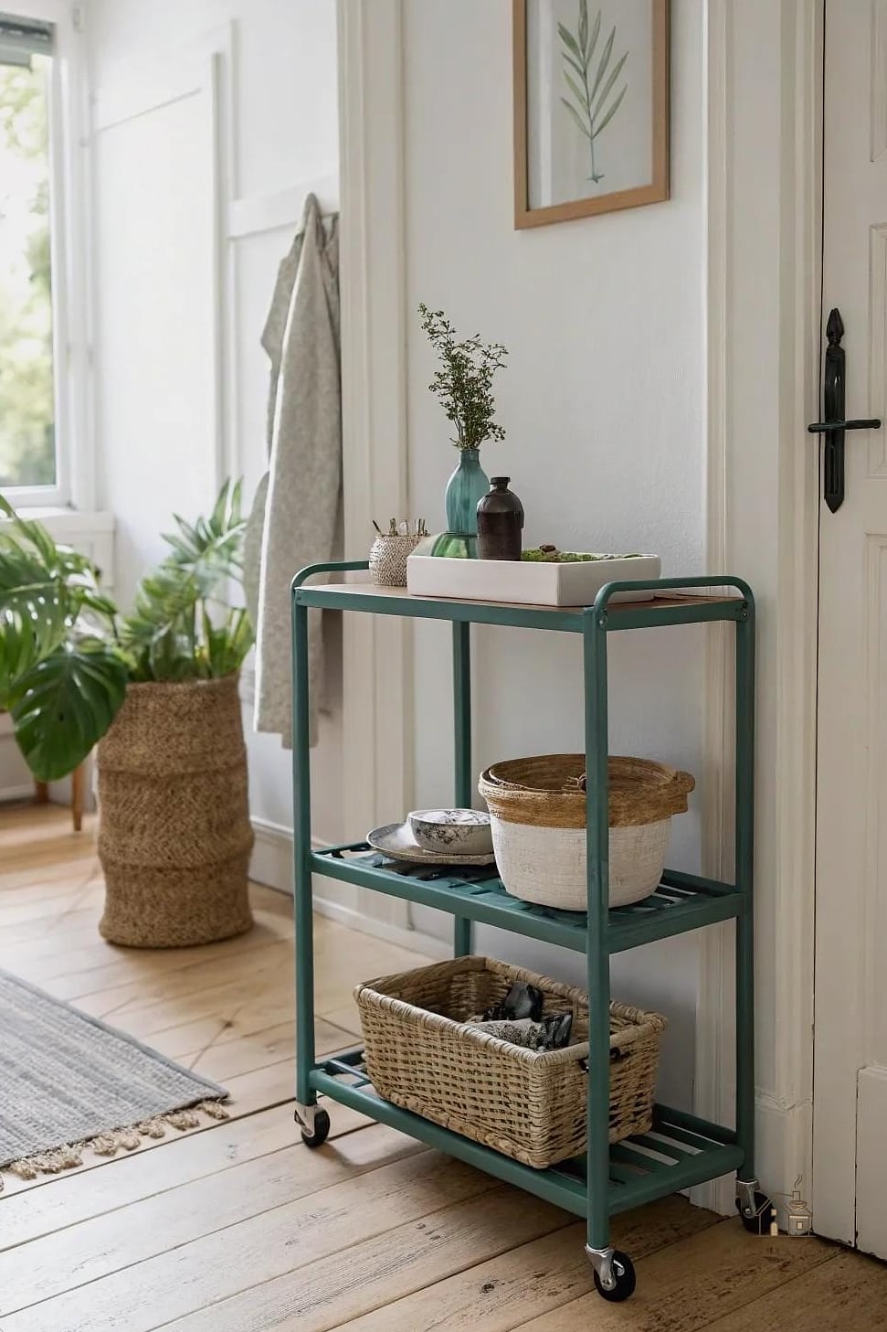 Slim Rolling Cart