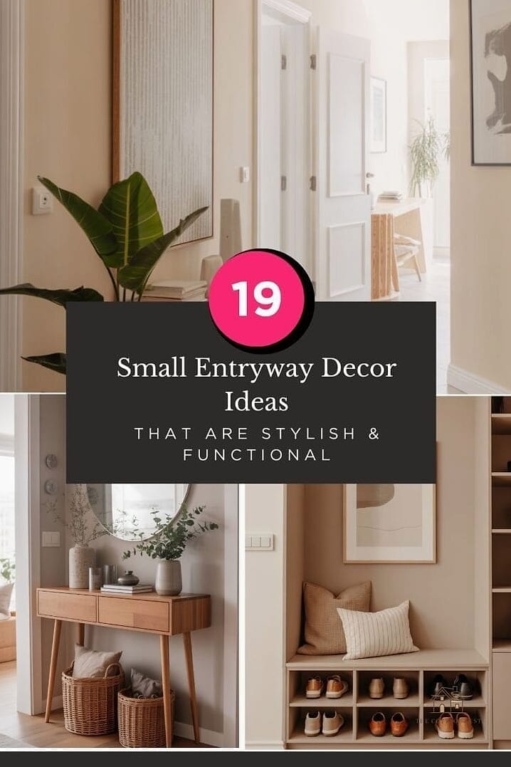 25 Creative Entryway Decor Ideas That Will Inspire You 18 A Small Accent Chair Instead of a Bench