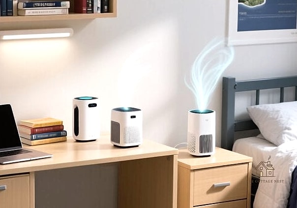 25 Brilliant Dorm Room Must Haves to Copy Right Now 19 A Small Air Purifier