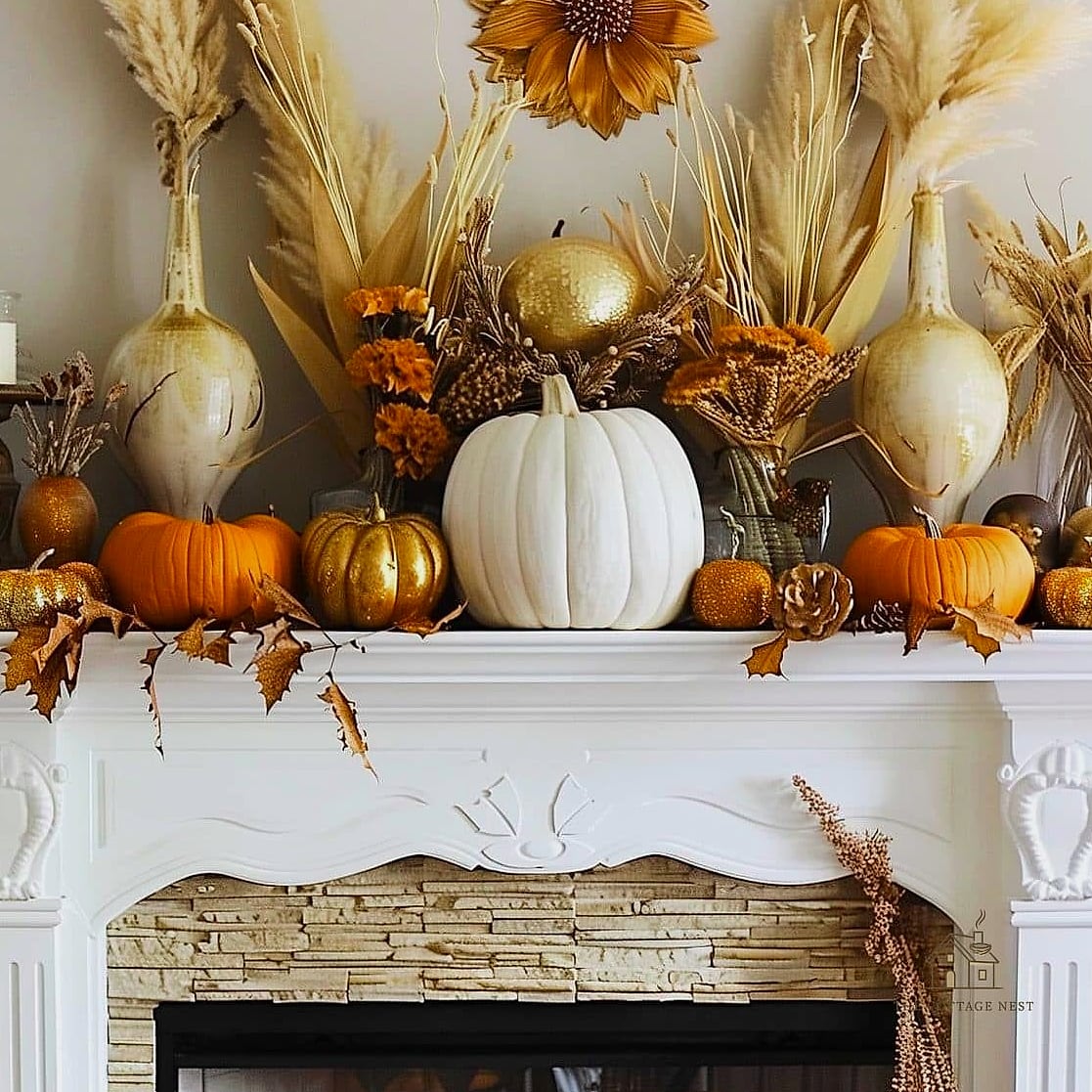 Small Scale Pumpkin Topiaries