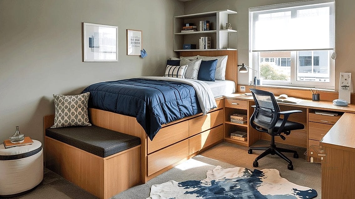 50 Amazing College Dorm Room Ideas on a Budget 29 Small Space Heater or Fan