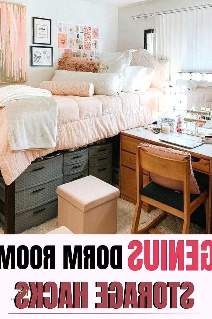 25 Brilliant Dorm Room Must Haves to Copy Right Now 23 A Small Trash Can with a Lid
