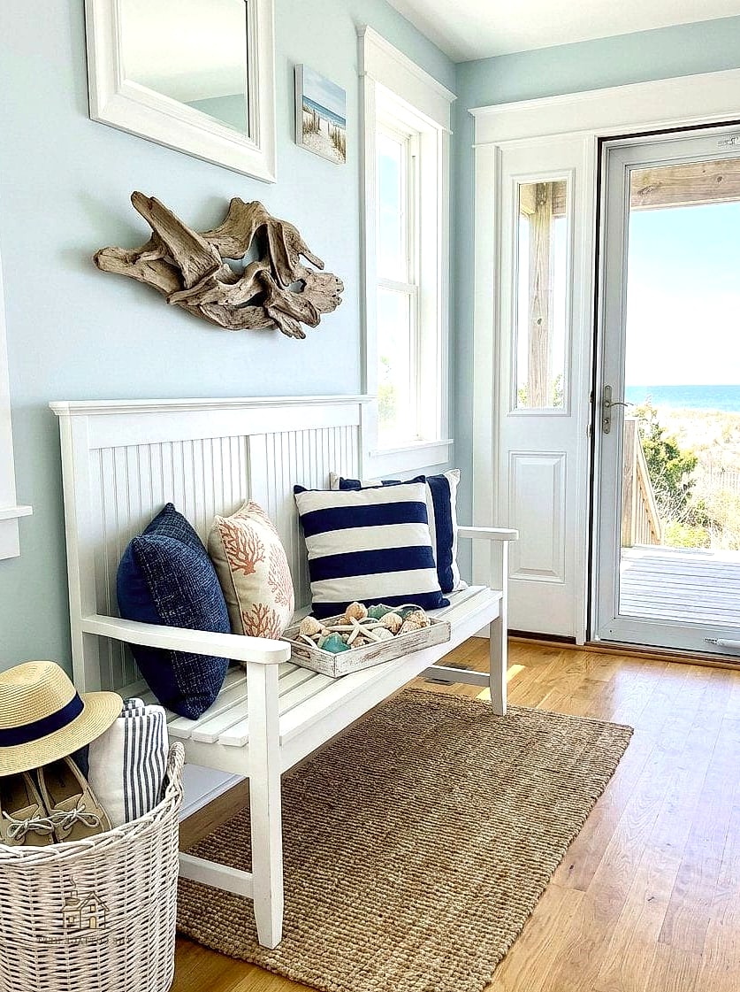 Soft Linen Bench Cushion