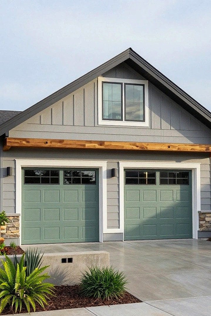 50 Amazing Garage Paint Colors Walls Ideas on a Budget 6 Soft Sage Green