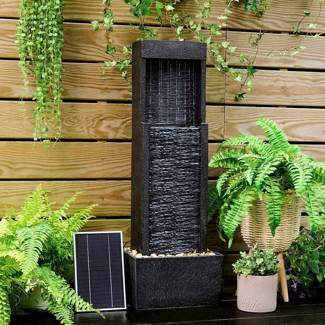 Solar Fountain Water Wall