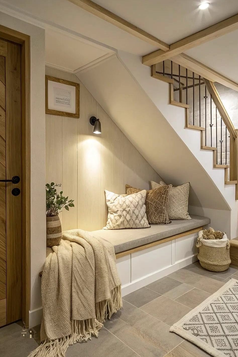 20 Cozy Basement Stairs Ideas Worth Pinning 20 Stair Skirt Board Trim Detail