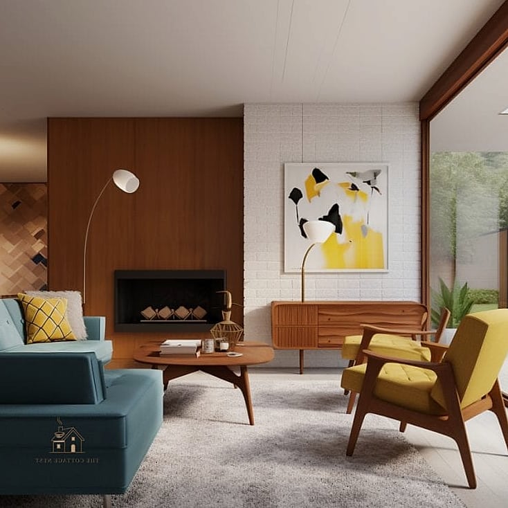 Statement Area Rug Layering