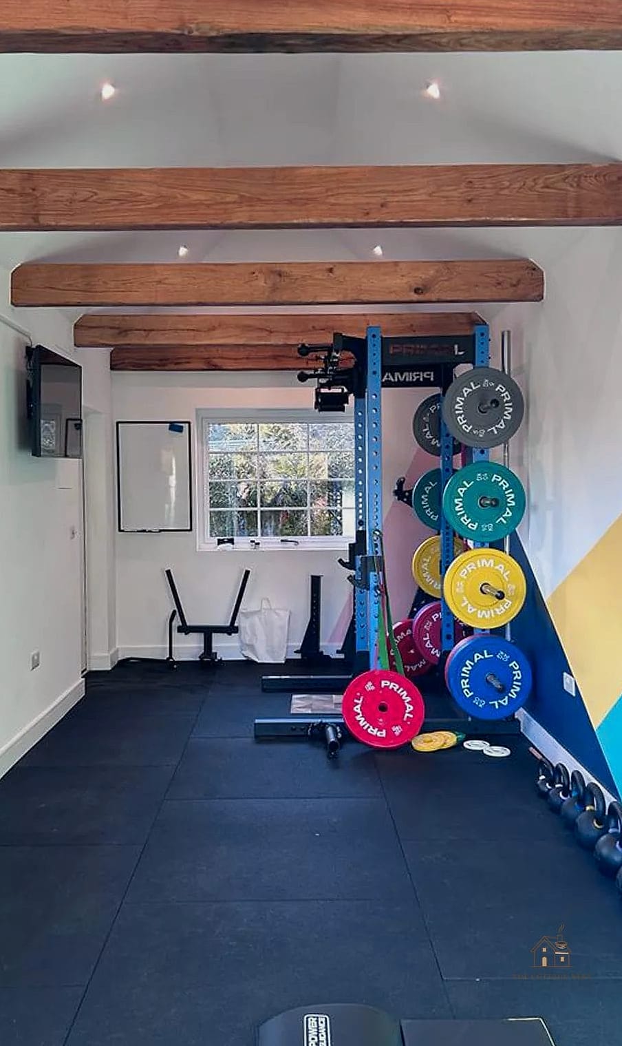 50 Beautiful Garage Gym Ideas to Transform Your Space 38 Statement Punching Bag Corner