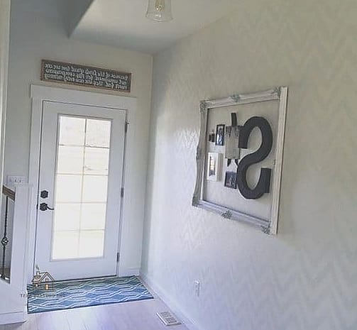 Stenciled Pattern Key Board