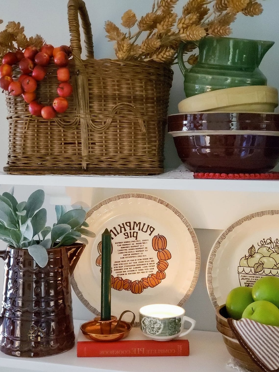20 Clever Fall Decor Ideas For The Home for Every Style 7 Stoneware and Wood Table Settings