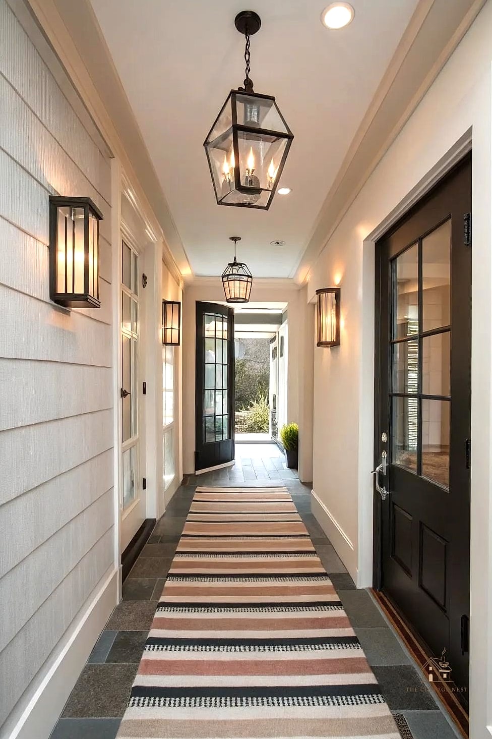 20 Cozy Entryway Runner Rug Ideas Worth Pinning 8 Striped Runners for Narrow Hallways