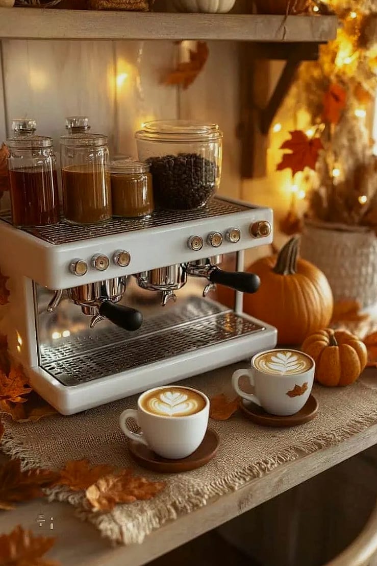 Style a Fall-Themed Coffee Table Tray