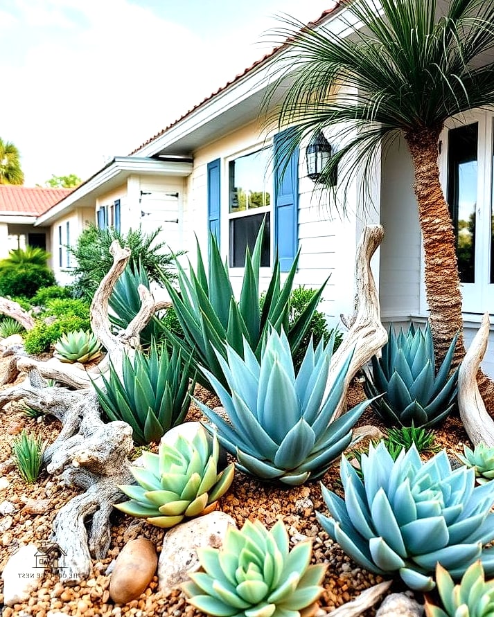 30 Dreamy Florida Landscaping Ideas to Try This Season 27 Succulent-Filled Container Garden