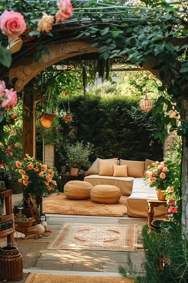 45 Brilliant Boho Garden Ideas to Copy Right Now 30 Sun-Bleached Driftwood Decor