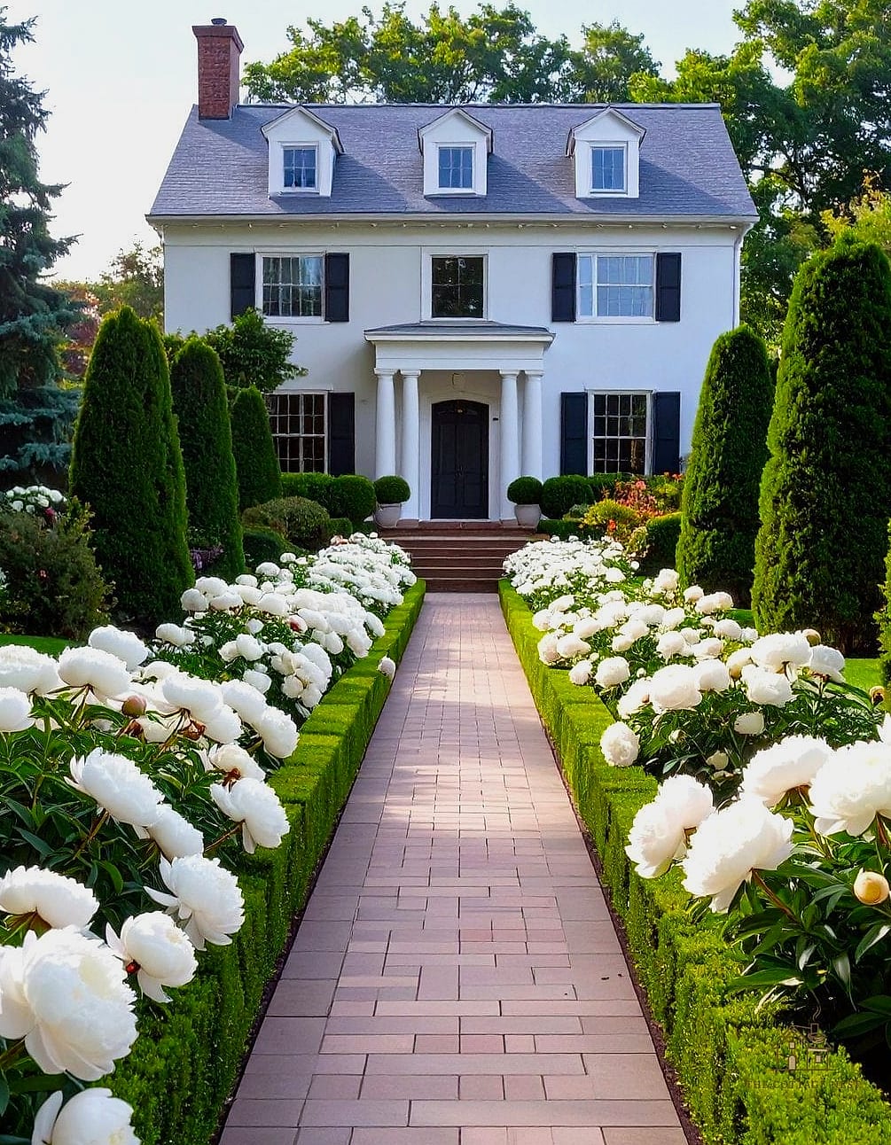 Symmetrical Formal Garden
