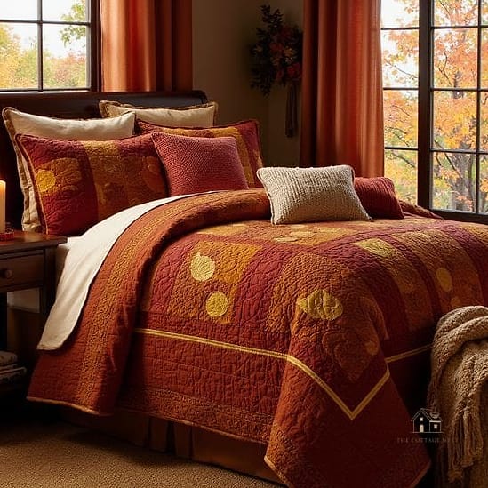 35 Stunning Fall Bedding You'll Absolutely Love 37 Textured Jacquard Duvet Covers